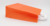Papiertragetaschen orange 80g/m² 18+8x22cm