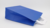Papiertragetaschen dunkelblau 90g/m² 32+12x40cm