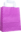 Papiertragetaschen Pink mit weißen Punkten 18+8x22cm