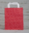 Papiertragetaschen Rot mit weißen Punkten 22+10x28cm
