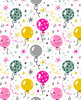 Geschenkpapier Luxus ballons colourful