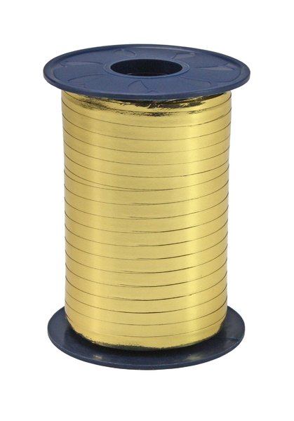 Ringelband-Metallic 400mtr.x5mm - gold