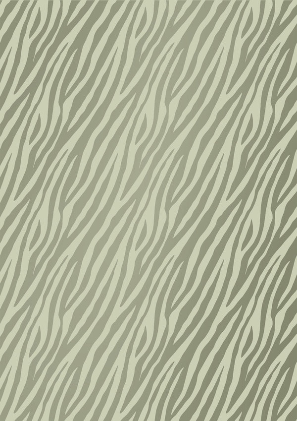 Geschenkpapier Luxus Looks like a zebra green
