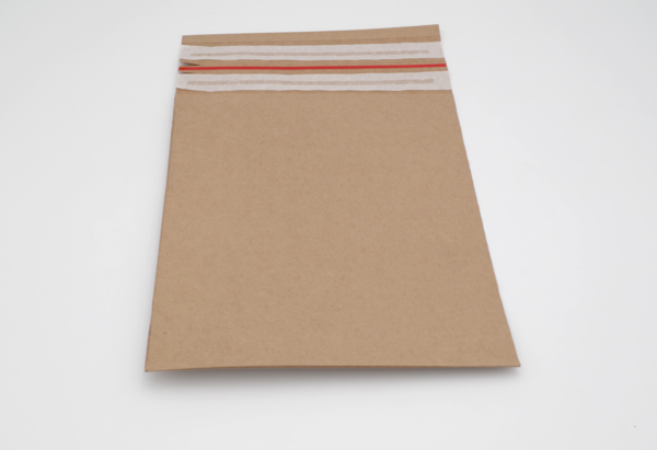 Versandtaschen braun Papier mit Klebestreifen - 20x25cm